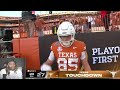 texas advances texas vs clemson 1st round cfb playoffs full game highlights 2024