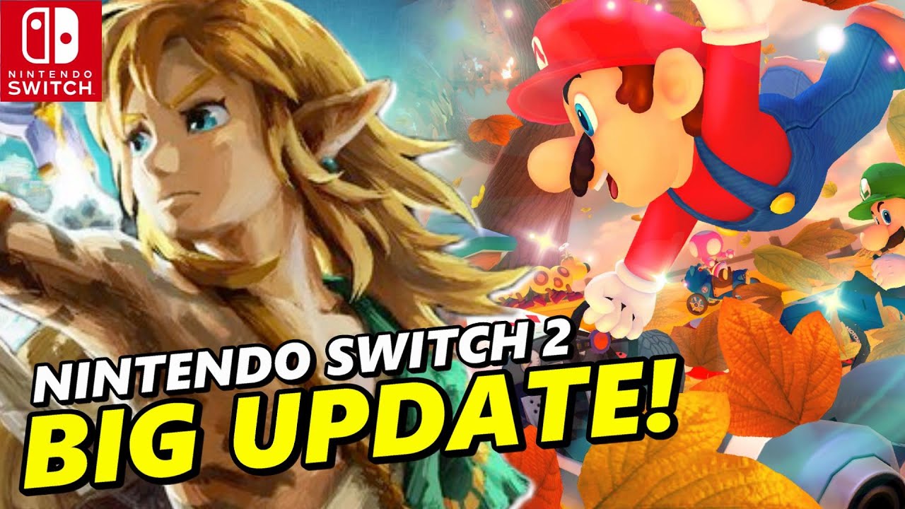 BIG Nintendo Switch 2 Update & Backwards Compatibility Confirmed? - YouTube