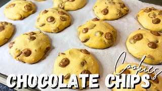 🚨Chocolate Chip Cookies Recipe🍪😄Easy Homemade Snack Made in 10 Minutes | Easy Chocolate Chips!