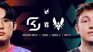 SK v VIT | 2025 LEC Winter | Week 2 Day 2 | SK Gaming vs.Team Vitality