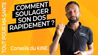 Comment soulager un lumbago rapidement ? 10 conseils Kiné