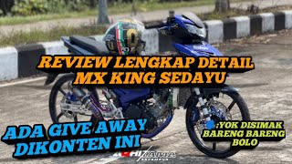 REVIEW LENGKAP MX KING SEDAYU‼️STANDART NYENI BOSKU‼️RAGAT TIPIS TIPIS ALA ESCAMPUR‼️CJDWGANK