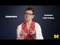 Statistics with Python with Professor Brenda Gunderson