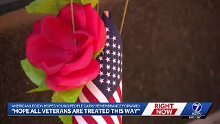 Gone but not forgotten; Iowa community pays tribute to those who served out country at Bayliss Park