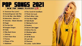 Pop Songs Playlist 𝄞 Maroon 5, Adele, Taylor Swift, Ed Sheeran, Shawn Mendes,Sam Smith,Charlie Put