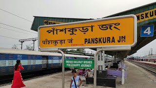 Panskura Railway Station- One of the Busiest Local station of South Eastern Railway