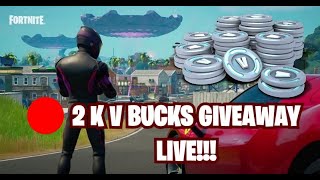 🔴2K V BUCKS GIVEAWAY LIVE!!!🔴 FORTNITE CREATIVE WITH VIEWERS AFTER LIVE!!!