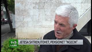 JETESA SHTRENJTOHET, PENSIONET NGECIN