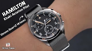 น่าใส่สุดๆ Hamilton Khaki Aviation Pilot Pioneer จับเวลาระบบถ่าน! - Wimol Tapae