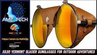 Describing Julbo Vermont Glacier Sunglasses for Outdoor Adventures, Amazon