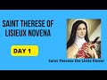 SAINT THERESE OF LISIEUX NOVENA DAY 1 || 22 SEPTEMBER