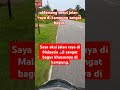 Betul2 jalan raya di kampung sangat bagus