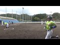 柑橘系ハイブリッツ vs　ブランカ様《今治市》（第43回西日本軟式野球愛媛県大会２部r3.4.3宇和球場）【柑橘系チャンネル　愛媛草野球】