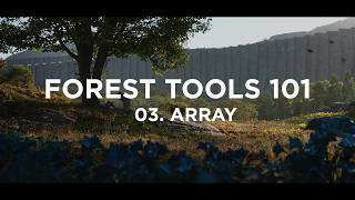 ForestTools101 - Create structures fast with array. UE5