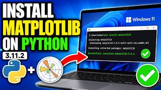 How To Install Matplotlib on Python in Windows 11 (pip Install & Setup)