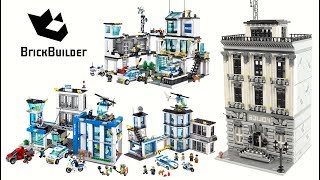 Lego City - All Police Stations from my channel Compilation - Lego Speed Build for Collectors