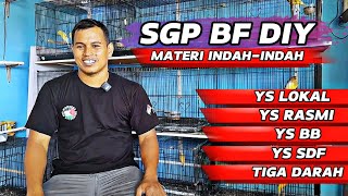 PETERNAK KENARI‼️Materi TERNAKNYA indah-indah bikin GELENG-GELENG kepala‼️Ring SGP BF DIY....