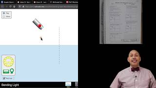 PhET—Bending Light (Part 1)