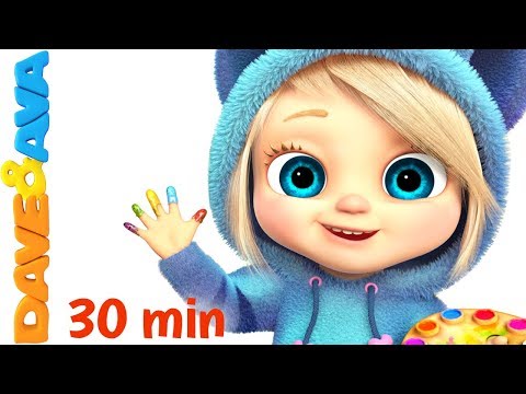 ๐Best Nursery Rhymes & Baby Songs in 30 min Collection from Dave and Ava ๐ ๐Best Nursery Rhymes & Baby Songs in 30 min Collection from Dave and Ava ๐