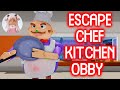 [EVENT🎃] ESCAPE CHEF KITCHEN OBBY RUN - Roblox Obby Gameplay Walkthrough No Death [4K]