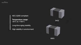 NCU series / NTC thermistors SMD type / for temperature sensing (high reliability)