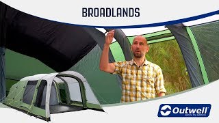 Outwell Broadlands 5A and 6A - Air Tent (2019) | Innovative Family Camping