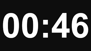 46 Second Timer - No Alarm - 8K
