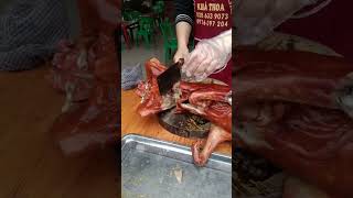 Thịt chó quay Lạng Sơn #giavichoquay