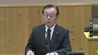 令和6年(2024年)12月4日 飯田市議会第4回定例会 代表質問 会派きぼう 清水勇