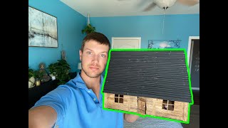 Making A Popsicle Stick House