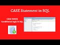 CASE Statement in SQL | Conditional logic (if then) in SQL | Techie Creators