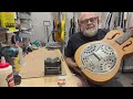 Saving A Neglected Dobro Resonator Guitar: A Rescue Story!