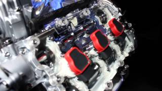 3.0 TFSI Audi Engine in detail - IAA Frankfurt 2013