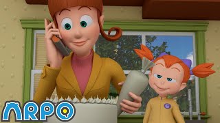 Emma Takes The Cake | ARPO The Robot  | Full Episode | Baby Compilation | Funny Kids Cartoons