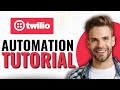Twilio SMS Automation Workflow - Easy Tutorial