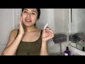 skin care routine using the new neutrogena soothing clear line ⭐️