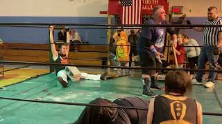 Mad Man Pondo smashes cinder block over Christian Lotus’s nuts w/sledgehammer!