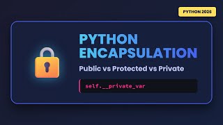 Encapsulation in Python Explained: Public, Protected & Private Members