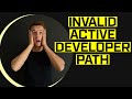 XCRUN ERROR: invalid active developer path