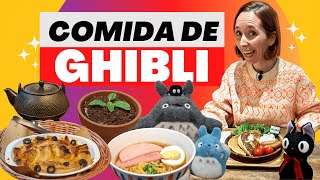 PROBANDO COMIDA REAL de GHIBLI | Ghibli Food