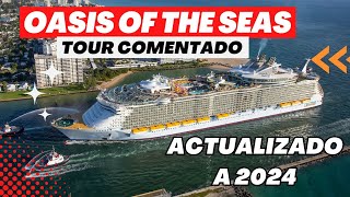 Conoce todos los secretos del Oasis of the Seas de Royal Caribbean - Tour 4K