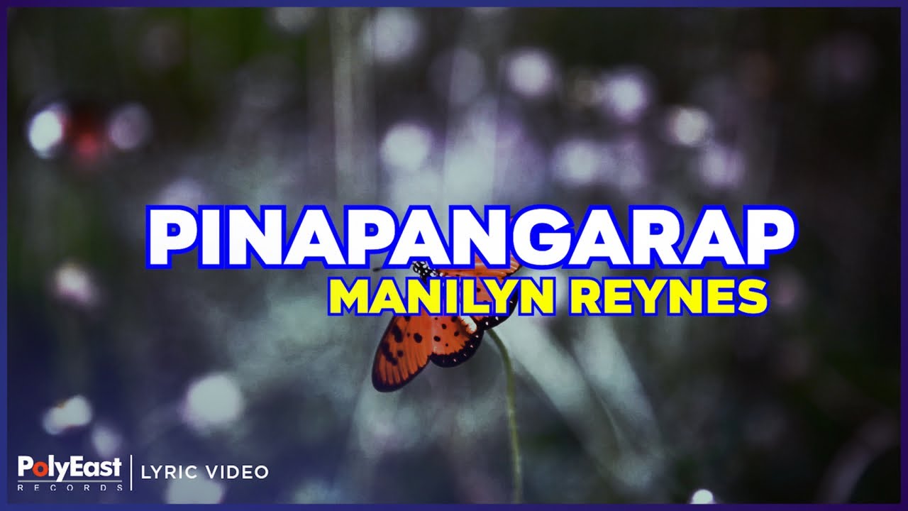 Manilyn Reynes - Pinapangarap (Lyric Video) - YouTube Music