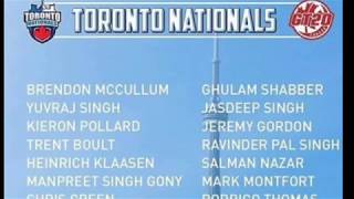 TORONTO NATIONALS VS VANCOUVER-KNIGHTS  Global T20 League Canada  Full Squad