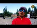 heaven on earth എമറാൾഡ് നിറഞ്ഞ തടാകം lake lousie morine lake banff national park canada in 4k