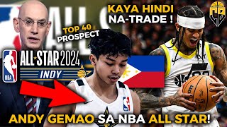 Andy Gemao invited sa NBA All Star! JAZZ legend si CLARKSON no trade!