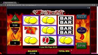 7's To Burn Slots with £100 High Roller Spins