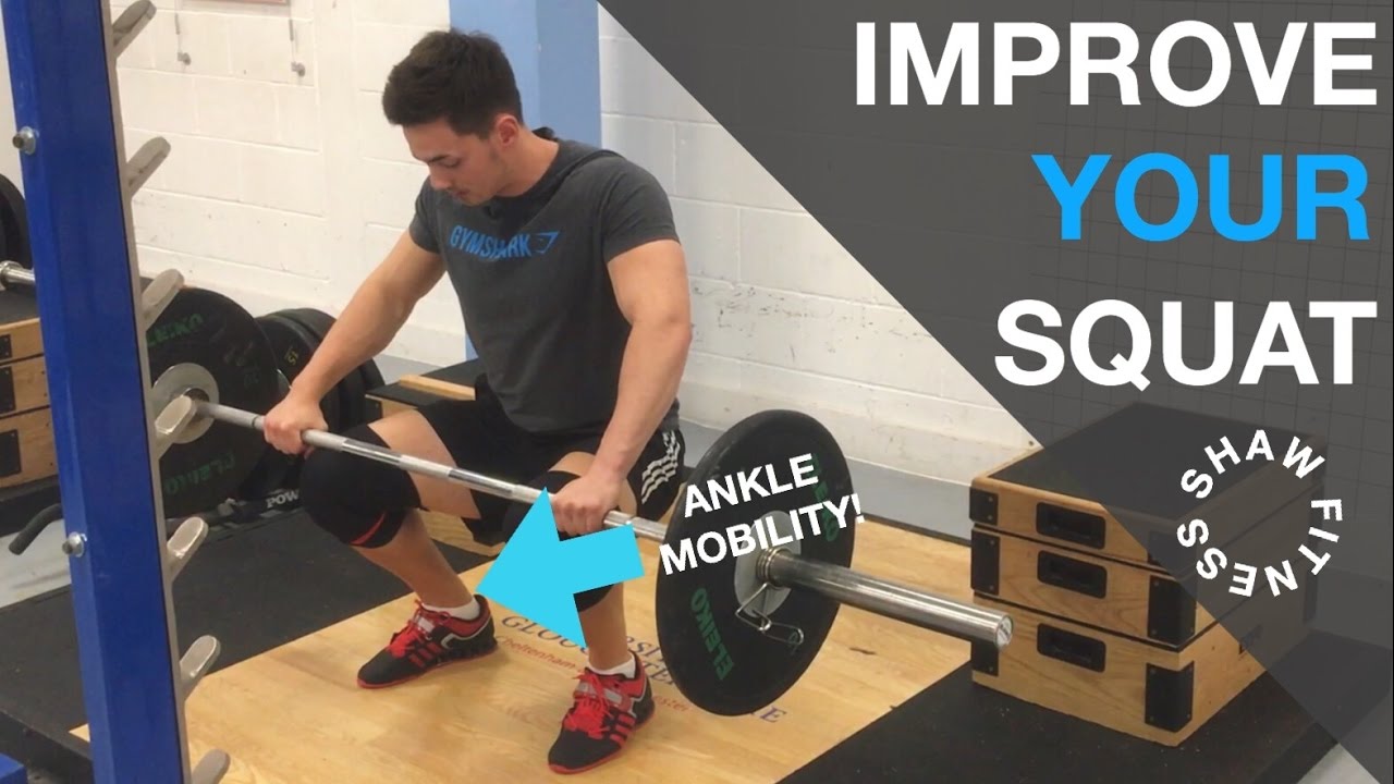 Fix Your Squat Ankle Mobility Exercise Youtube