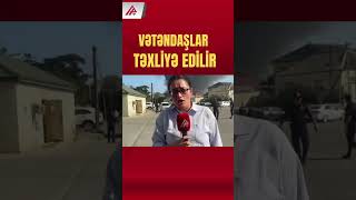 Suraxanıda yaşayış evləri də yana bilər? - SON GÖRÜNTÜLƏR