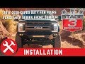 2017-2018 F250 & F350 Fab Fours Vengeance Series Front Bumper Install