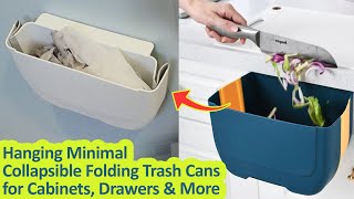5 BEST Mini Hanging Trash Cans | SPACE-SAVING Secrets Revealed! 🗑️